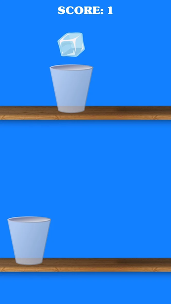 Happy icy jump from cup to cup - عکس برنامه موبایلی اندروید