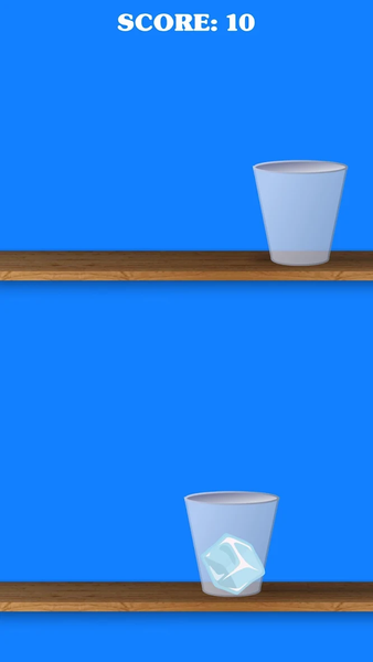 Happy icy jump from cup to cup - عکس برنامه موبایلی اندروید