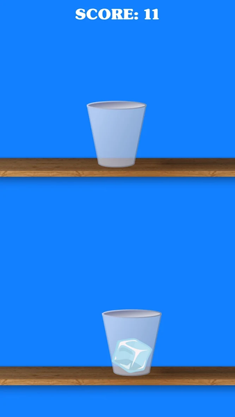 Happy icy jump from cup to cup - عکس برنامه موبایلی اندروید