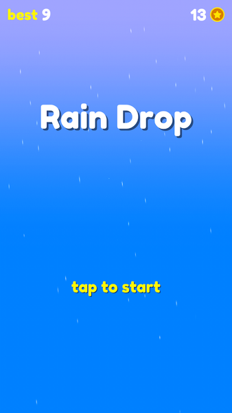 Rain Drop - falling from sky - عکس بازی موبایلی اندروید