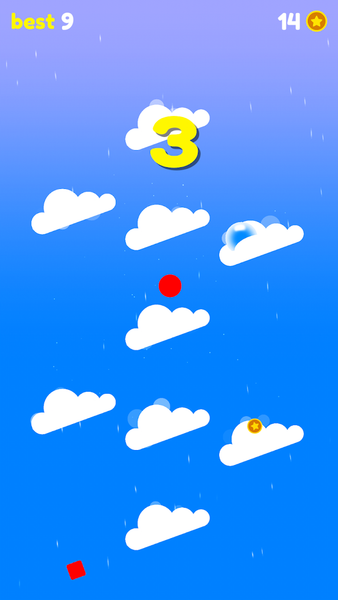 Rain Drop - falling from sky - Gameplay image of android game