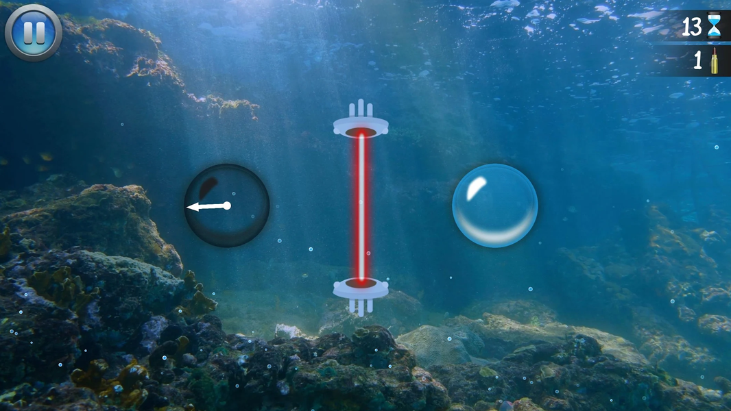 Underwater Bubble Shooter - bu - Gameplay image of android game