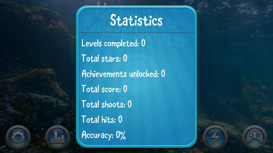 Underwater Bubble Shooter - bu - Gameplay image of android game