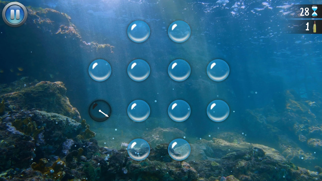 Underwater Bubble Shooter - bu - Gameplay image of android game