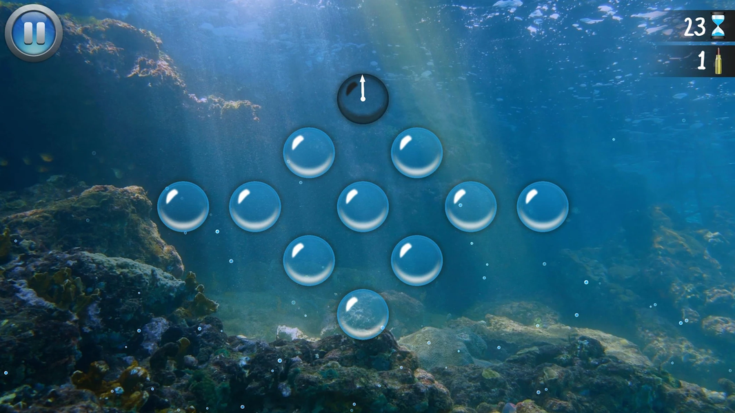 Underwater Bubble Shooter - bu - Gameplay image of android game