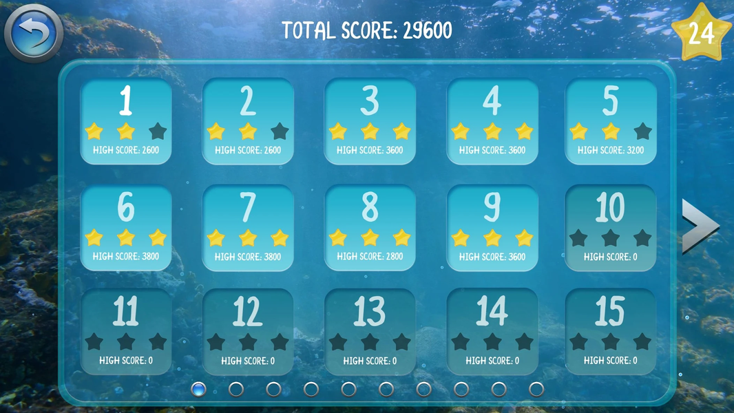 Underwater Bubble Shooter - bu - Gameplay image of android game