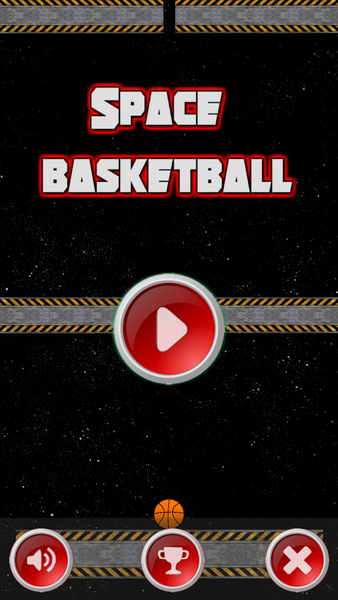 Space Basketball - Gameplay image of android game