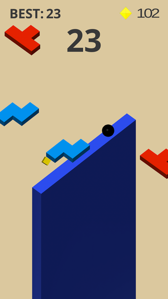 Escape The Crash - by rolling - عکس بازی موبایلی اندروید