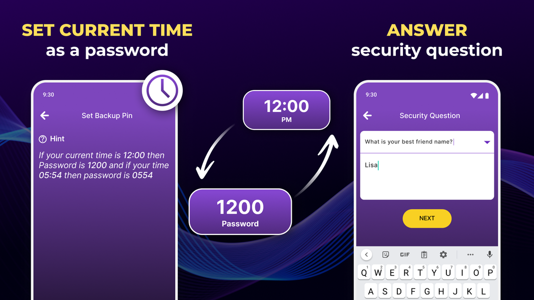 Voice Screen Lock - عکس برنامه موبایلی اندروید