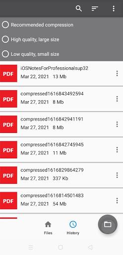 PDF Small - Compress PDF - عکس برنامه موبایلی اندروید