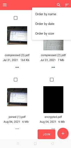 PDF Joiner, Splitter, Delete - عکس برنامه موبایلی اندروید