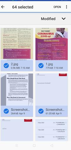 PDF to JPG - PDF converter - Image screenshot of android app