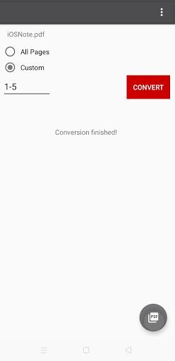 PDF to JPG - PDF converter - Image screenshot of android app
