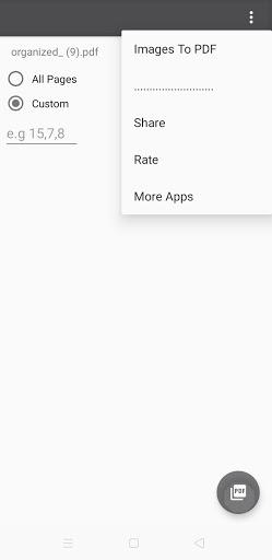 PDF to JPG - PDF converter - Image screenshot of android app