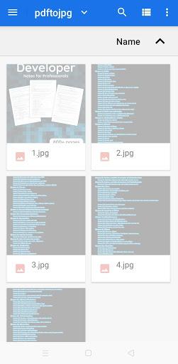 PDF to JPG - PDF converter - Image screenshot of android app