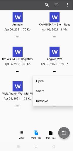 Word To PDF Converter - Image screenshot of android app