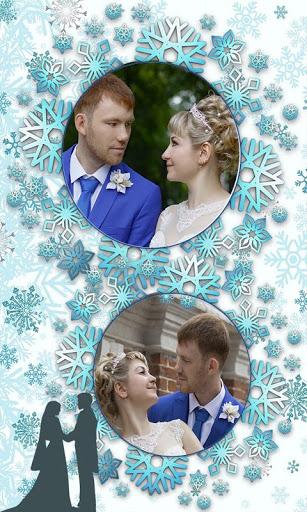 Wedding Dual Photo Frames - Image screenshot of android app