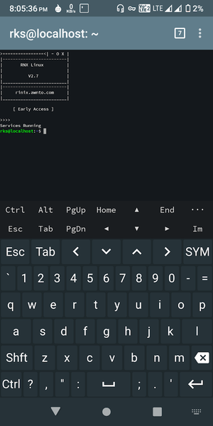 RNX Core - Linux on Android - عکس برنامه موبایلی اندروید