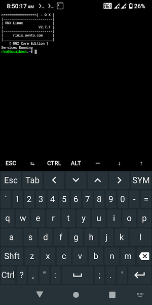 RNX Console - Rebranded - Image screenshot of android app