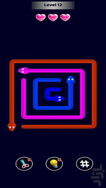 فرار از مار پیکانی - عکس بازی موبایلی اندروید