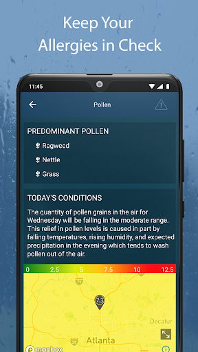 WeatherBug: Weather Forecast - عکس برنامه موبایلی اندروید