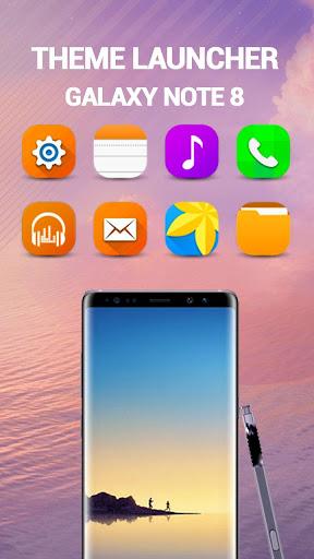 Launcher For galaxy note 8 pro - عکس برنامه موبایلی اندروید