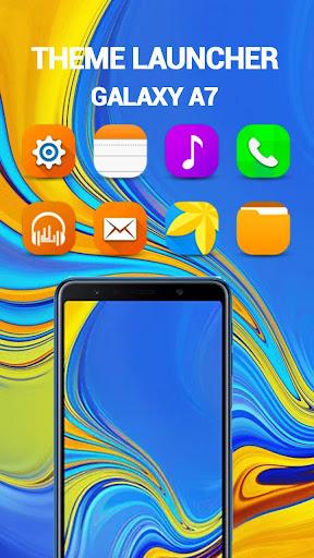 Launcher theme For Galaxy A7 - عکس برنامه موبایلی اندروید