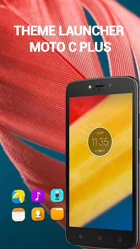 Launcher For Motorola Moto C P - Image screenshot of android app