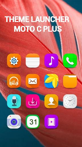 Launcher For Motorola Moto C P - Image screenshot of android app