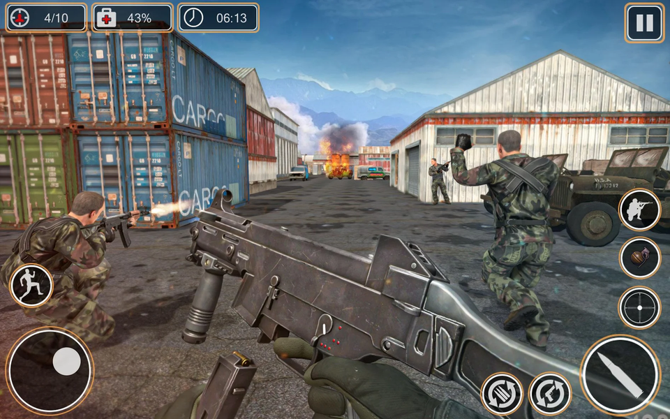 Modern Black Ops FPS Offline - عکس بازی موبایلی اندروید