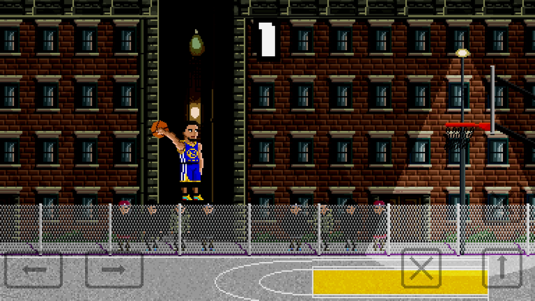 Dunk Basketball ۲D - عکس بازی موبایلی اندروید