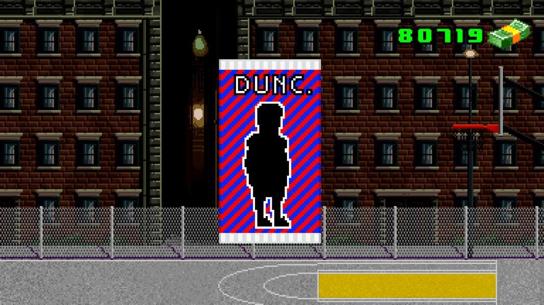 Dunk Basketball ۲D - عکس بازی موبایلی اندروید