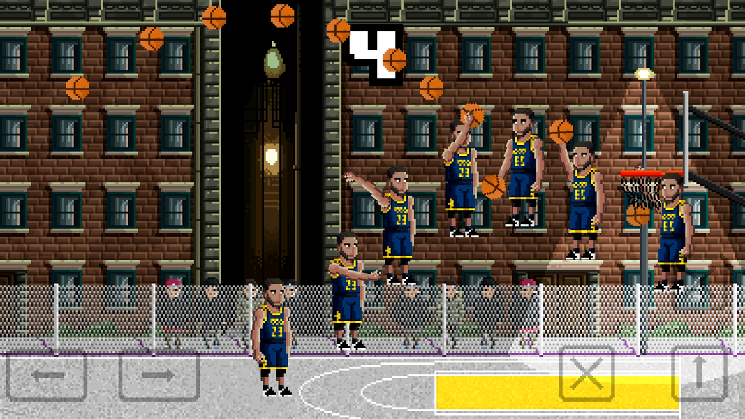 Dunk Basketball ۲D - عکس بازی موبایلی اندروید