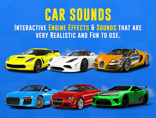 Car Engine Sounds - Gas Pedal - Image screenshot of android app