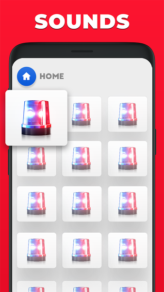 Police Siren Lights & Sounds ۲۰۲۰: Emergency Alert - عکس برنامه موبایلی اندروید