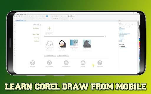 Learn Corel DRAW - ۲۰۲۰: Free Video Lectures - عکس برنامه موبایلی اندروید