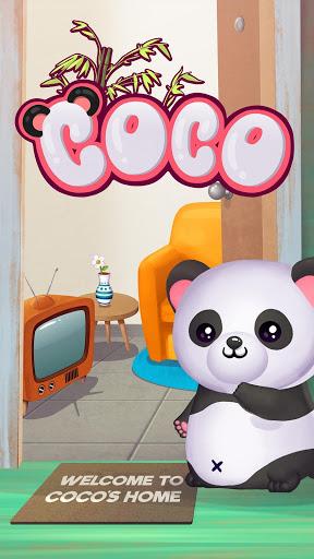 My Panda Coco – Virtual pet with Minigames - Gameplay image of android game