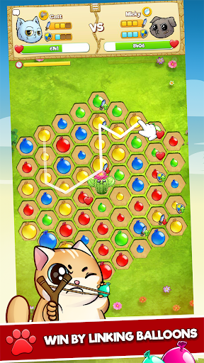 CUTE WARS PUZZLE BATTLE - Gameplay image of android game