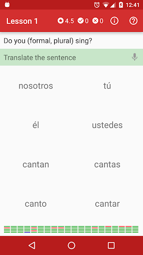 Polyglot. Learn Spanish - Image screenshot of android app