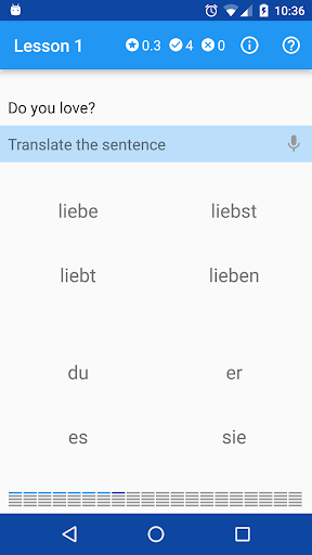 Polyglot. Learn German - عکس برنامه موبایلی اندروید