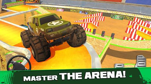Monster Truck：Mega Ramp - Gameplay image of android game