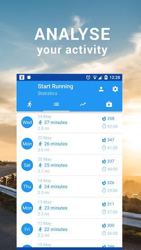 Start Running. Zero to 5k - Image screenshot of android app