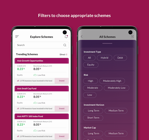 Axis Mutual Fund Invest App - عکس برنامه موبایلی اندروید
