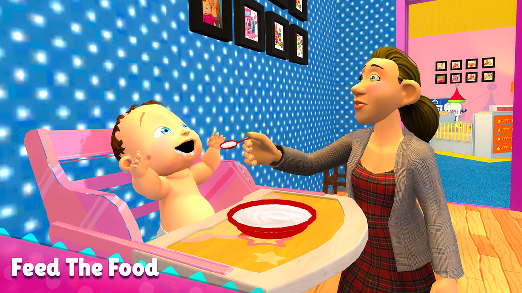 Virtual Home Maker Mother Baby - عکس بازی موبایلی اندروید