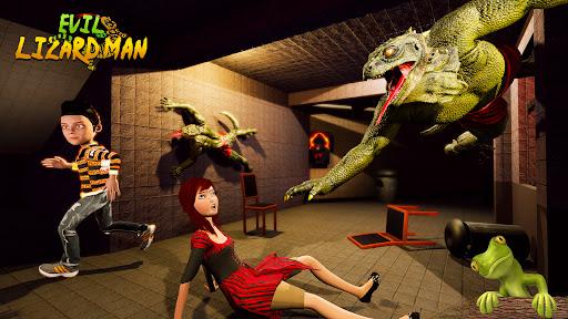 Scary LizardMan-School Hunting - عکس بازی موبایلی اندروید