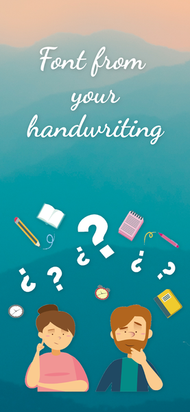 HandWriting Font Maker - Image screenshot of android app