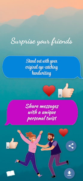 HandWriting Font Maker - Image screenshot of android app