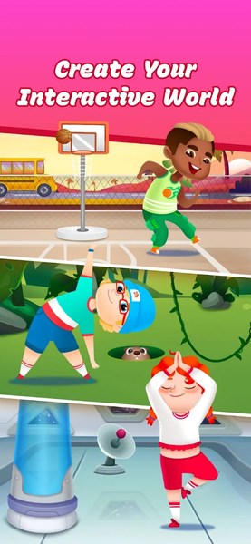 Kids Workout & Fitness - عکس برنامه موبایلی اندروید