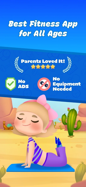 Kids Workout & Fitness - عکس برنامه موبایلی اندروید