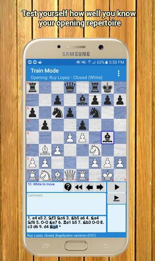 Chess Trainer Free - Repertoire Builder - عکس بازی موبایلی اندروید
